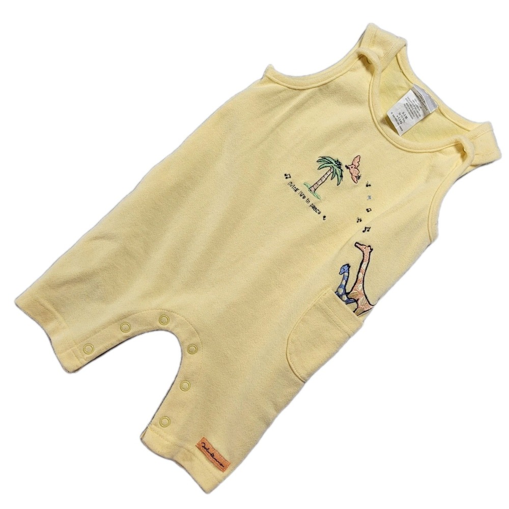 Vintage Carter's 0-3 Months Baby John Lennon Romper Overalls